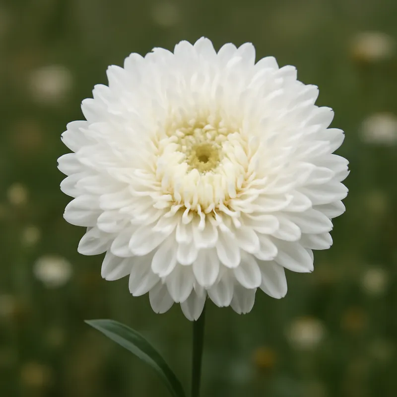 Aster chiński – biały – zdjęcie 4