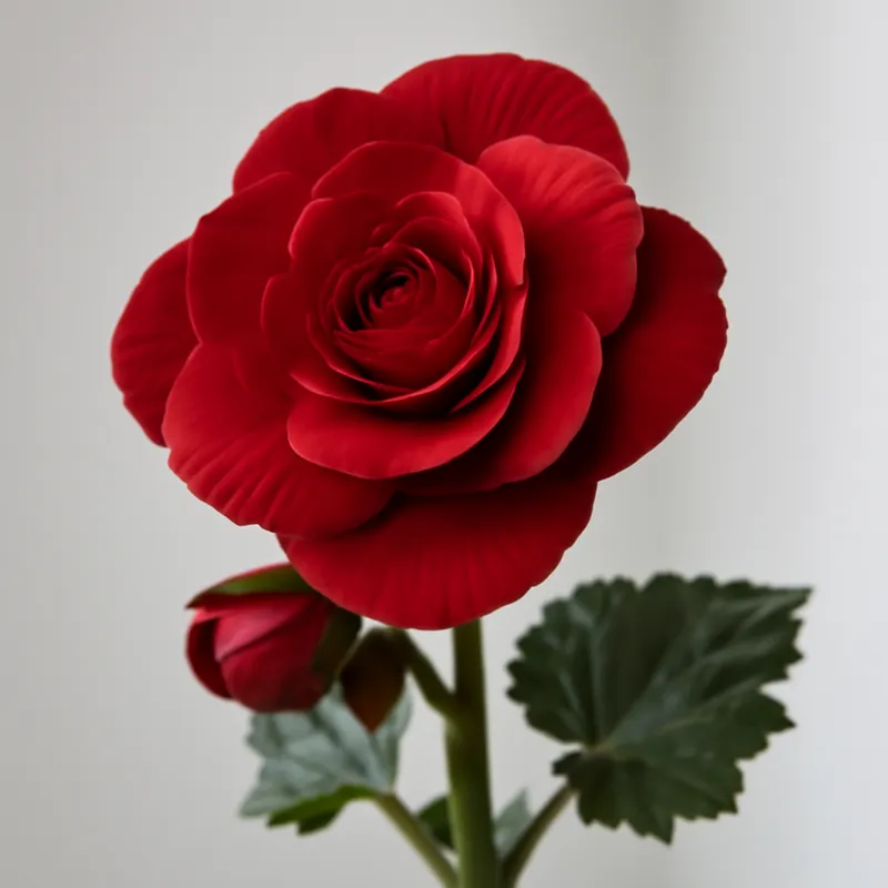 Begonia – czerwona