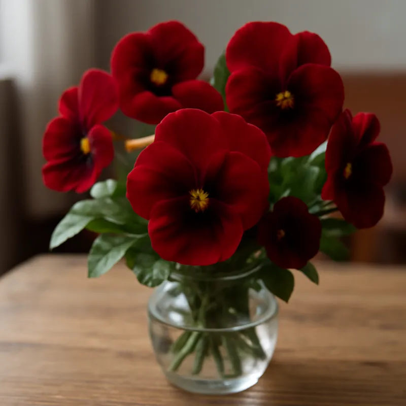 Bratek – czerwony – zdjęcie 3