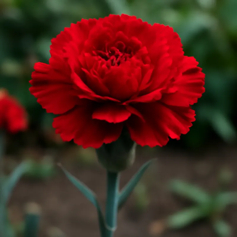 Goździk – czerwony – zdjęcie 4