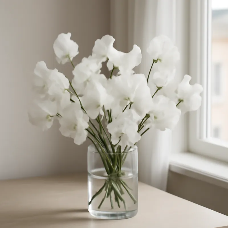 Groszek pachnący – biały – zdjęcie 3