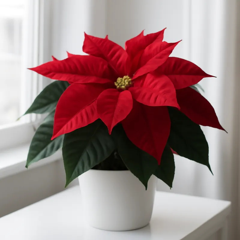 Gwiazda betlejemska – czerwona – zdjęcie 3