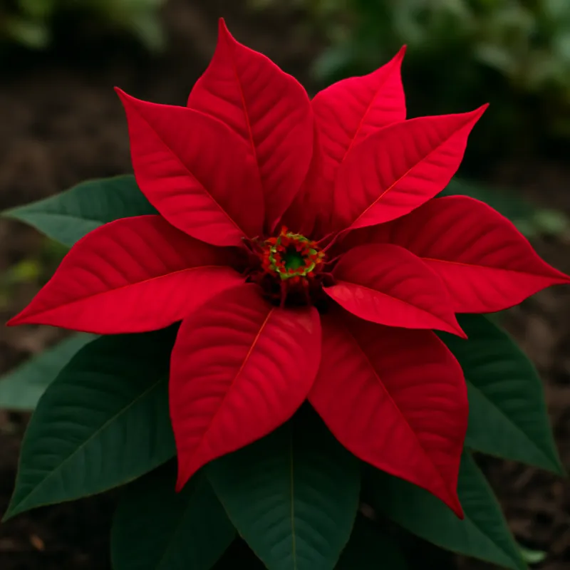 Gwiazda betlejemska – czerwona – zdjęcie 4