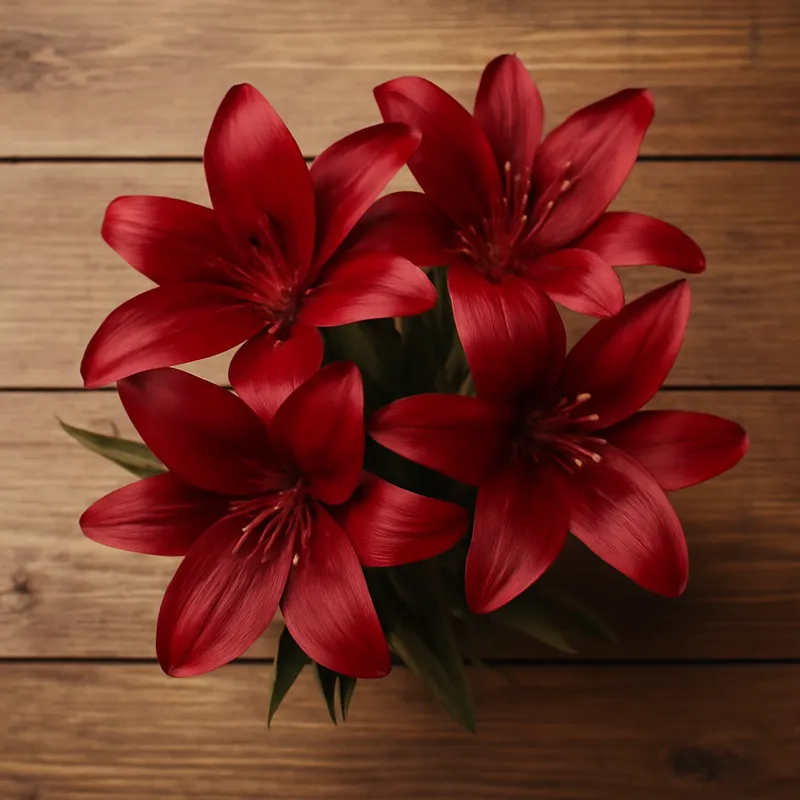 Lilia – czerwona – zdjęcie 3