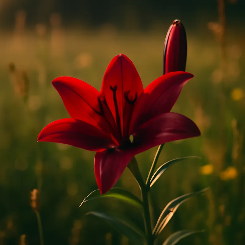 Lilia – czerwona – zdjęcie 4