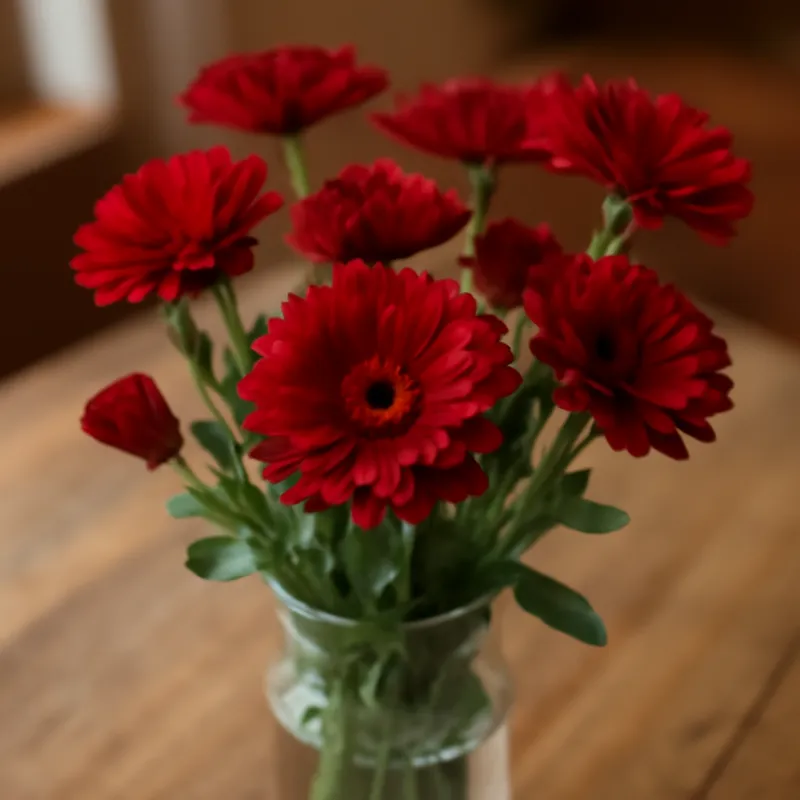 Nagietek – czerwony – zdjęcie 3