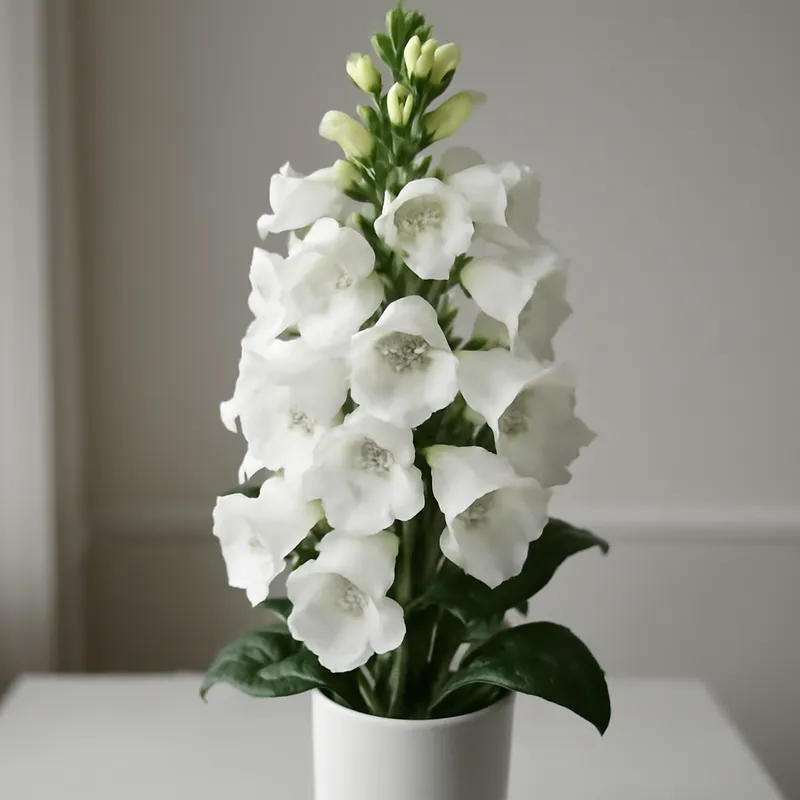 Naparstnica – biała – zdjęcie 3