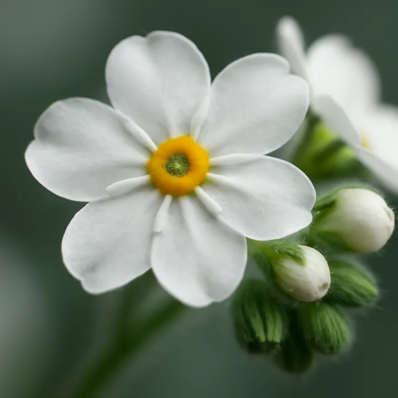 Niezapominajka – biała – zdjęcie 2