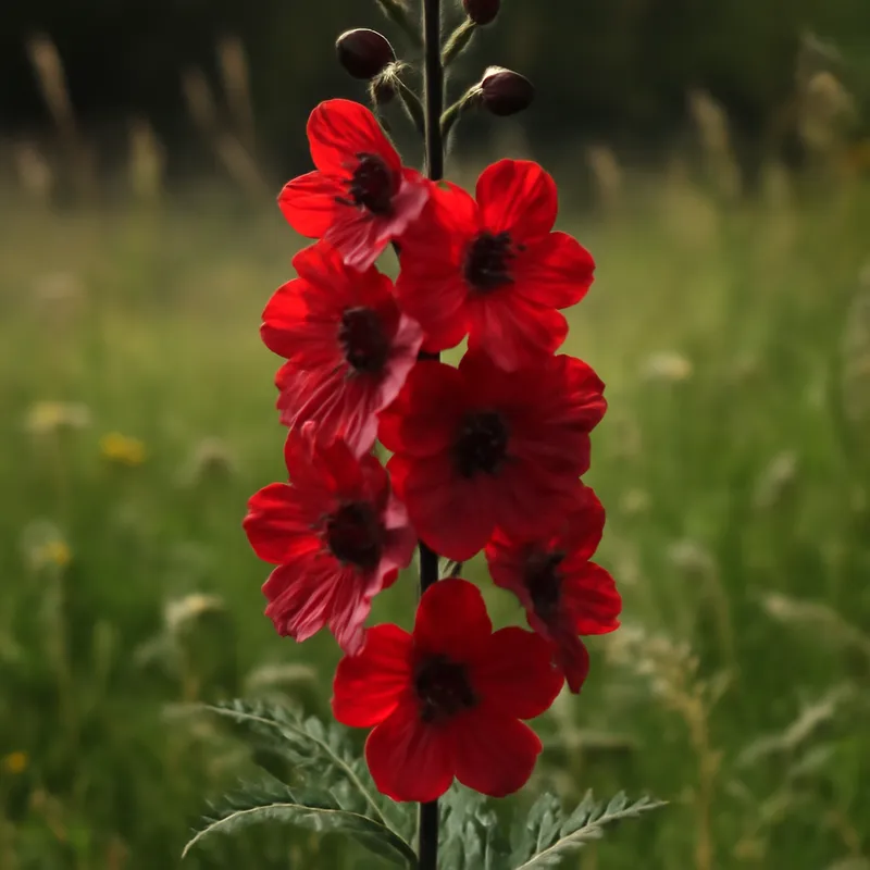 Ostróżka – czerwona – zdjęcie 4