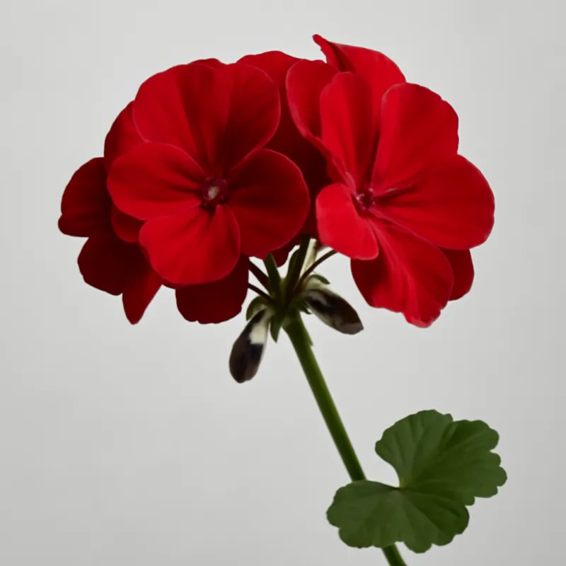 Pelargonia – czerwona