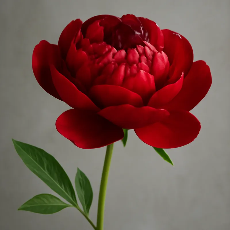 Piwonia – czerwona