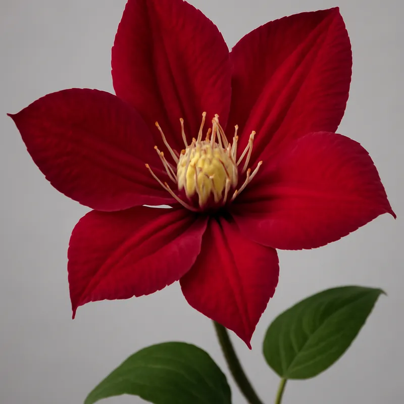 Powojnik – czerwony