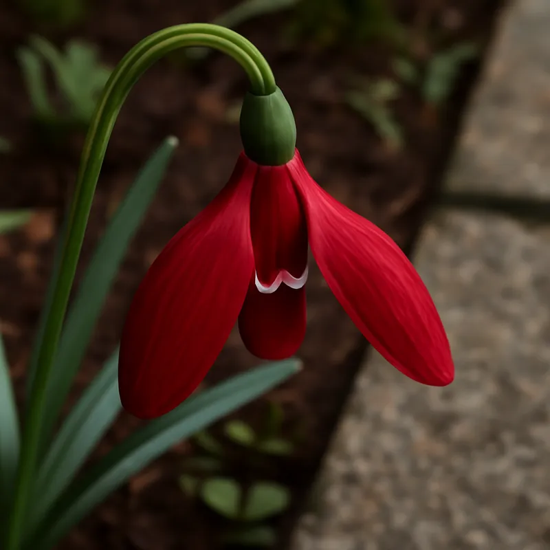 Przebiśnieg – czerwony – zdjęcie 4