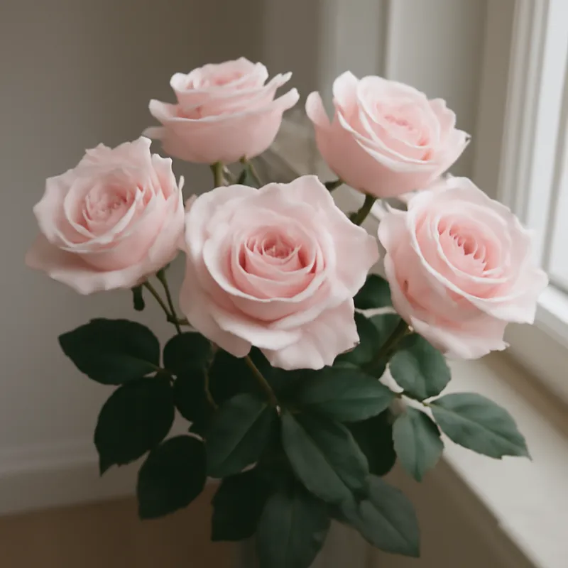 Róża – różowa – zdjęcie 3