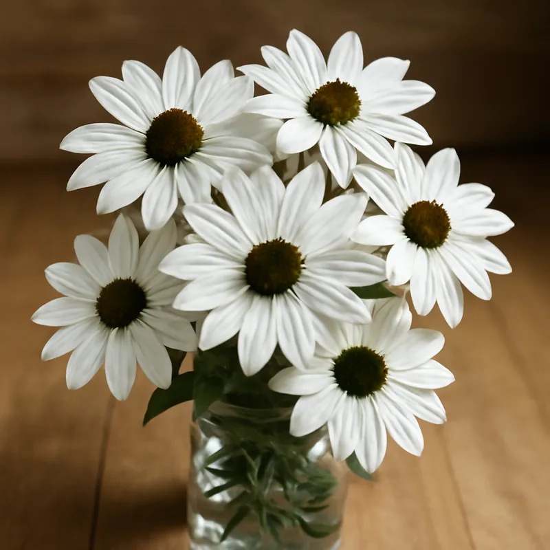 Rudbekia – biała – zdjęcie 3