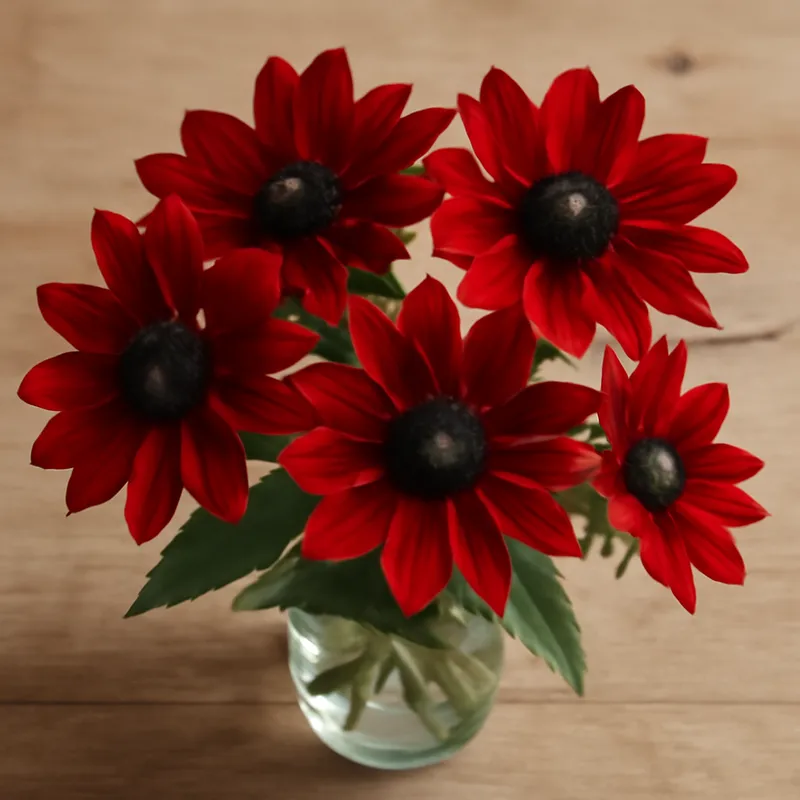 Rudbekia – czerwona – zdjęcie 3
