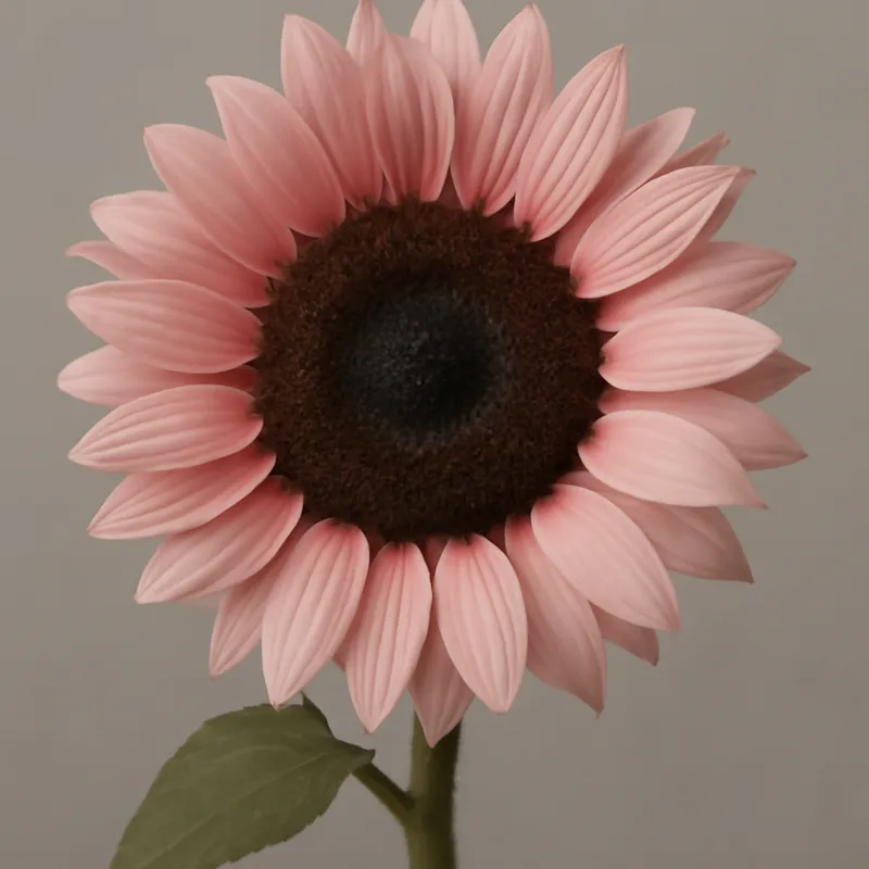 Słonecznik – różowy