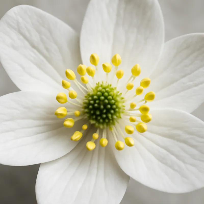 Zawilec gajowy – biały – zdjęcie 2