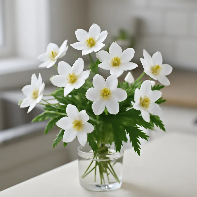 Zawilec gajowy – biały – zdjęcie 3