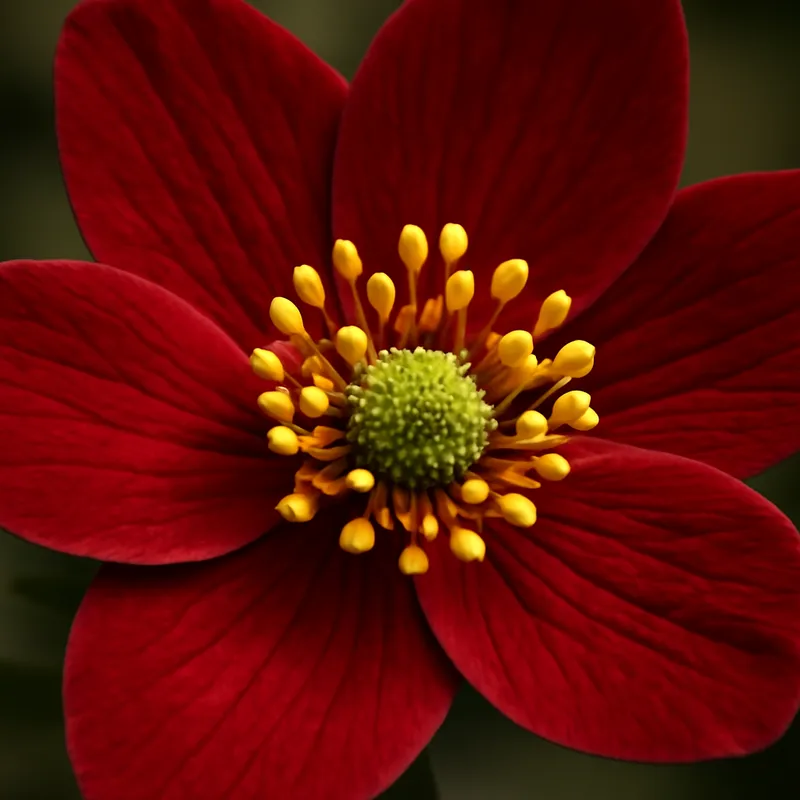 Zawilec gajowy – czerwony – zdjęcie 2