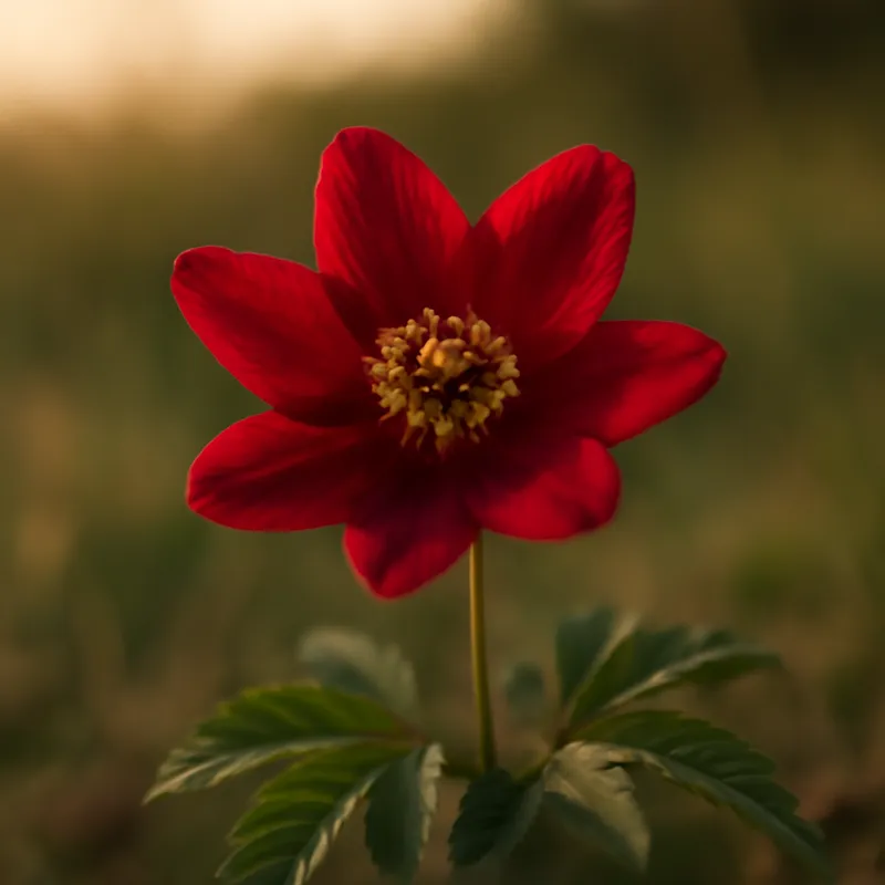 Zawilec gajowy – czerwony – zdjęcie 4